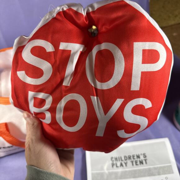 Lest Ok Kids Play Tent Playhouse Girls Pink New - Picture 4 of 6